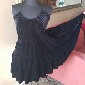 Arden B Velour Dress, Size L